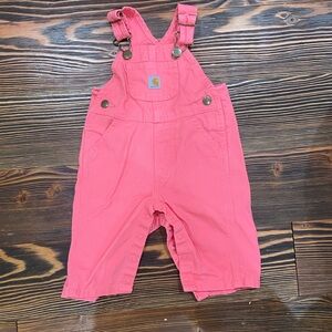 Baby girl Carhartt overalls